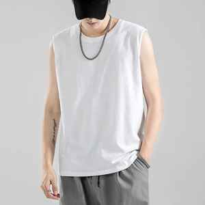 Wholesale 2025 Summer <b>Men</b> <b>Vest</b> tank Top Gym Fitness Gym <b>Stringer</b> tank Top <b>Men</b> Sleeveless T Shirt <b>Stringer</b> tank Top for <b>Men</b> - Product Image 2