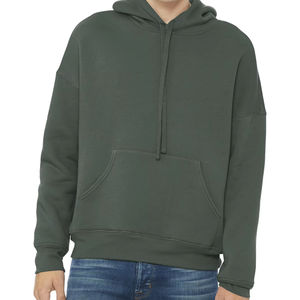 Ropa de calle de alta calidad 360gsm 100% algodón Sudadera con capucha de gran tamaño casual en blanco Sudadera con capucha personalizada para hombres ropa de hombre - Product Image 1