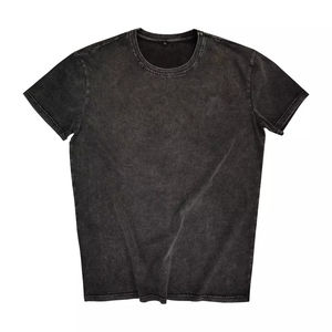 Camiseta Unisex 100% Algodón con Lavado Ácido, Tejido Casual, Transpirable, Antiarrugas, Antibolitas, Mangas Regulares, Logotipo en la Parte Delantera - Product Image 1