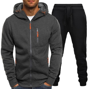 Men Tracksuit Wholesale Sport Track Suit Training Jogging Wear Men Tracksuit Set OEM Supplier - Product Image 1