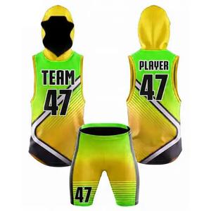 Conjunto de uniforme de compresión de fútbol OEM 7v7, camiseta de fútbol americano sublimada de poliéster, uniforme de fútbol con nombre y número personalizados - Product Image 6