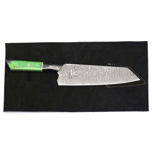 Vente en gros Personnalisé Haute Qualité OEM ODM Service Professionnel Couteau de Chef Damas Couteaux de Chef de Cuisine avec Étui en Cuir - Product Image 2