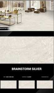 Hiện đại 600x1200 đánh bóng vitrified sứ gạch đá cẩm thạch rắn gốm cho biệt thự phòng khách sàn tường trang trí mới - Product Image 2