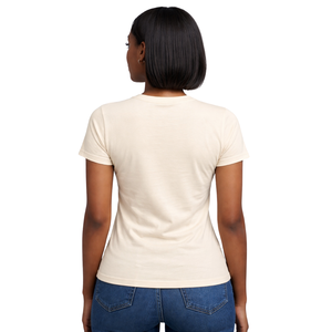 Camiseta Soror de Color Marfil, Sororidad Griega, Rosa y Verde, Ecológica, Informal de Verano, Elegante, Ropa Universitaria para Hermandad - Product Image 2