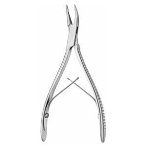 Alicates ortopédicos de acero inoxidable de primera calidad al por mayor Lempert Rongeur recto 2,5mm pinzas de mordida 16cm alemán - Product Image 2