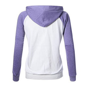 Sudadera con capucha extragrande de manga larga para mujer, Jersey completo con logotipo personalizado, Sudadera con capucha teñida lisa de algodón y poliéster con logotipo personalizado - Product Image 6