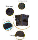 Gants de fitness en cuir respirant à demi-doigts avec logo personnalisé, gants de musculation pour la salle de sport, fermeture à lacets pour hommes et femmes - Product Image 4