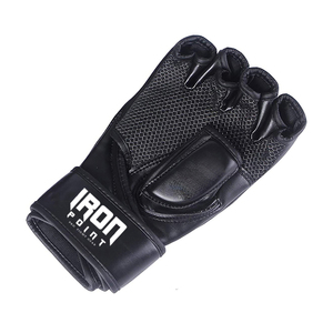 Gants d'entraînement de MMA pour hommes avec impression de logo personnalisé respirant boxe vêtements actifs confortable cuir de frappe pour arts martiaux - Product Image 4