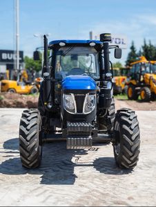 Tracteur agricole 4x4 80HP 100HP avec chargeur frontal et tondeuse à gazon pour usage agricole et de jardin - Product Image 4