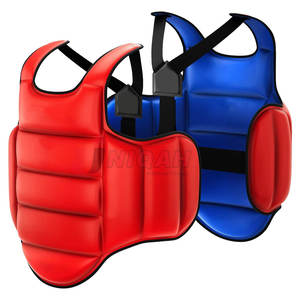 Protecteur de poitrine de boxe personnalisé de haute qualité Protecteur de poitrine Sanda Équipement d'entraînement Garde du corps grossistes - Product Image 1