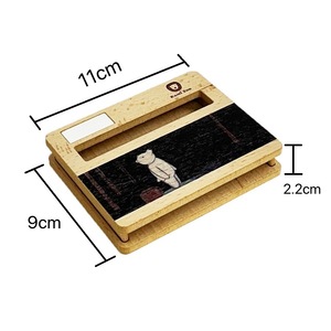 Aroma Essential Oil Diffuser Wooden Phone Holder <b>Speaker</b> <b>Stand</b> for Mobile Phone - Product Image 6