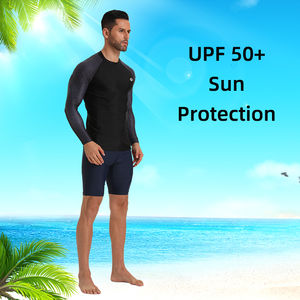 Pantalones cortos de malla ligeros de secado rápido de doble capa de Color con logotipo personalizado para hombre, pantalones cortos informales con cordón de cinco puntos holgados - Product Image 2