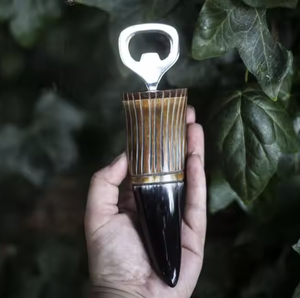 Abrebotellas con mango de cuerno de diseño genuino hecho a mano Abrebotellas de cuerno de búfalo para unidad de fabricación al por mayor - Product Image 4