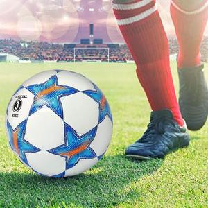 Alaay Ballon de football en cuir PU PVC de haute qualité Logo personnalisé Taille 3 Entraînement sportif Jouer au football en gros - Product Image 6