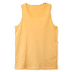 Camiseta sin mangas de mezcla de algodón para hombre, ropa informal diaria, rendimiento deportivo, chaleco de entrenamiento de gimnasio, camiseta sin mangas ligera de playa para hombre - Product Image 1