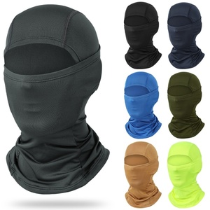 Pasamontañas de seda helada para verano, máscara facial para ciclismo al aire libre, cubrecabezas, máscara de esquí de cara completa, MOQ bajo, acepta logotipo personalizado - Product Image 3