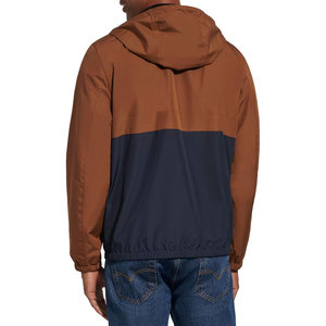 Chaqueta Cortavientos con Capucha y Cremallera para Hombre, Estilo Urbano, de Alta Calidad, con Logotipo Personalizado, de Poliéster - Product Image 6