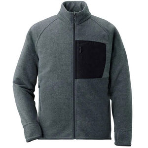 Vestes pour homme en micropolaire et polaire pour l'entraînement sportif et la course à pied avec fermeture éclair personnalisable avec votre logo - Product Image 3