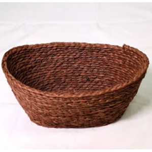 ตะกร้าสานผักตบชวาที่สวยงามและมีดีไซน์เรียวแหลมเพิ่มเสน่ห์ตามธรรมชาติให้กับทุกพื้นที่ในราคาขายส่ง - Product Image 6