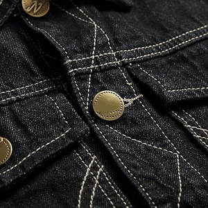 Chaleco vaquero de bajo precio personalizado transpirable nuevo diseño de alta calidad para hombre superventas precio barato chalecos vaqueros de gran oferta para hombre - Product Image 4