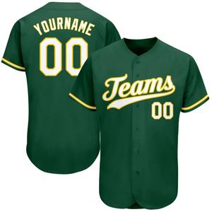 Maillots de baseball personnalisés, impression de nom et de numéro pour hommes, jeunes, étudiants, entraînement en plein air, t-shirt court, maillot de baseball - Product Image 2