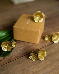 Servilletero de metal con acabado dorado para mesa de cena Premium, banquete de boda, fiesta, evento, restaurante, hotel, mesa de comedor, decoración del hogar - Product Image 6