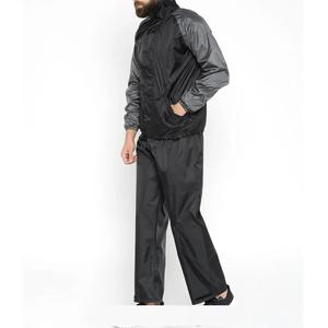 Ropa personalizada para hombre, conjunto de pantalón corto y chaqueta para correr, chándal de calle cortavientos de poliéster con cremallera de 2 piezas - Product Image 2