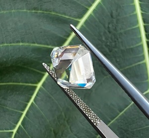 Diamant de laboratoire de taille Asscher certifié IGI, qualité VVS, pour la fabrication de bijoux, pierres brutes de taille fantaisie, directement du fabricant - Product Image 3
