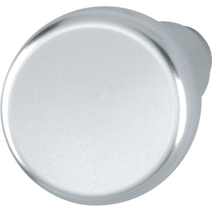 8 mm Square Aluminum HOPPE Part 54 Buttonhole for Bookcases & Bookshelves Natural Color F1 - Product Image 1