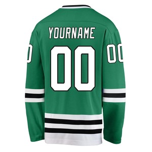 Maillot de hockey sur glace personnalisé Impression par sublimation et chemises brodées Uniformes cousus d'équipes sportives Vêtements de hockey sur glace de qualité supérieure - Product Image 3