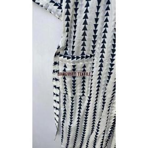 Kimono de algodón Albornoz Estilo de vida diaria Cárdigan turco Ropa de dormir Bata para playa o regalo del día de Navidad - Product Image 5