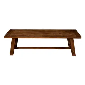 Industrial solid wooden bench indoor and outdoor furniture for home living room outdoor garden storage bench made in India 2023
