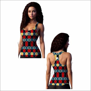 Sleeveless Gym Clothing Women's Tank <b>Top</b> New Style Women's Tank <b>Top</b> In Stock Cotton Polyester Made Women's Tank <b>Top</b> - Product Image 4