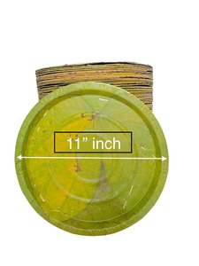 Assiettes jetables en feuilles de palmier indiennes, assiettes organiques indiennes, assiettes jetables en feuilles de palmier |   Assiettes en feuilles naturelles |   Assiettes biodégradables - Product Image 3