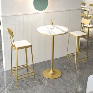 Nordique maison cuisine chaise haute Style moderne hôtel attente métal Bar comptoir Bar tabouret