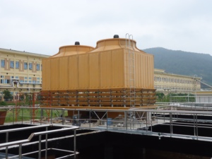 <span class=keywords><strong>Torre</strong></span> de Enfriamiento Abierta de Contracorriente de FRP Cuadrada, Ahorradora de Agua, con Disipación de Calor, Motorizada, 380V 3KW - Product Image 6