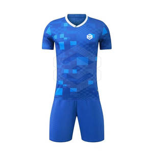 ชุดฟุตบอลผู้ชายสีตามสั่ง ผ้าโพลีเอสเตอร์ 100% น้ำหนักเบา ระบายอากาศดี เหมาะสำหรับฤดูร้อน ขายดี - Product Image 2