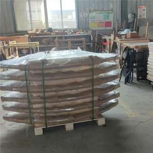 Table Pliante en Bois Courbé Moderne en Contreplaqué Demi-Lune en Forme de S Serpentine pour Repas à <span class=keywords><strong>la</strong></span> Ferme, Hôtels, Mariages et Événements en Extérieur - Product Image 6