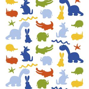 Rideau de douche MSV « Premium » au design zoo 180 x 200 cm - Product Image 2