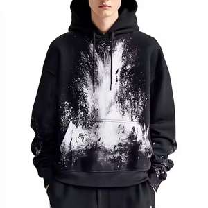 Pull à capuche pour hommes avec logo personnalisé et design d'étiquette de marque Offre Spéciale bases brodées pour l'automne - Product Image 1