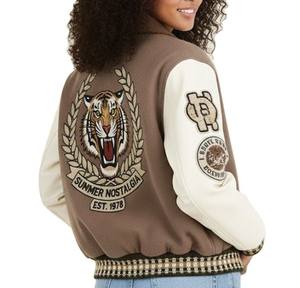 Chaquetas Varsity Personalizadas para Hombre, Fabricante de Ropa Urbana, Chaquetas Letterman con Parches Bordados, Chaquetas de Béisbol de Lana Chenilla - Product Image 5