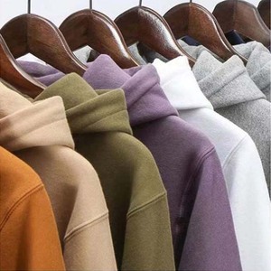 Sudadera con Capucha de Algodón/Fibra de Bambú Gruesa de Alta Calidad con Estampado de Insignia Frontal para Mujer - Product Image 4