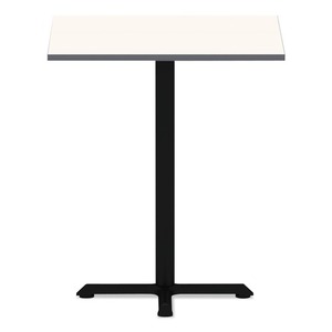 Alera ALETTSQ36WG 35.38 In. W X 35.38 In. D White/Gray <b>Square</b> Reversible Laminate Table Top for Conference Tables - Product Image 4