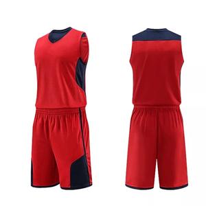 Conjunto de Uniforme de Baloncesto Personalizado de Alta Calidad, Reversible, Talla Grande, Unisex para Adultos, Transpirable, Antibacterial y de Secado Rápido - Product Image 4