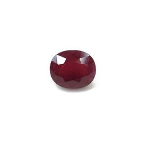 Pierre précieuse rubis naturel non traité de qualité AAA, 4,06 carats, taille ovale octogonale, rouge tourmaline fin, certifié IGI, pour utilisation en accessoire de bijouterie - Product Image 1