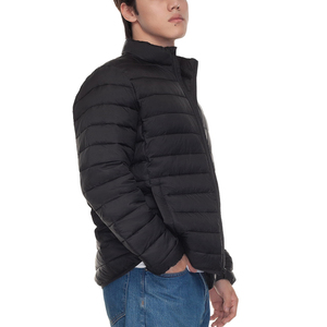 Chaquetas Bomber Personalizadas de Fabricante, con Cremallera, Capucha Desmontable, Abrigo de Invierno Brillante de Moda para Exteriores, Chaqueta de Plumón para Hombre - Product Image 5