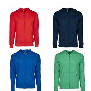 Bella toile hommes décontracté Slim Fit fermeture éclair à capuche manteau couleur unie fermeture éclair à capuche manteau parfait confortable mode hommes - Product Image 5