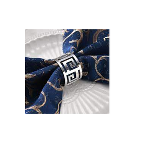 Set de ronds de serviette personnalisés en laiton, décoration de Table de mariage, ustensiles de cuisine et restaurants avec vente - Product Image 2