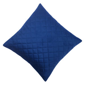 Housse de coussin en coton flammé 100% coton, motif floral moderne, imprimée à la main, anti-acariens, anti-bactérienne, rouge impérial - Product Image 2