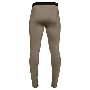 Latest Design Men Compression Pants Custom Color High Quality Breathable Polyester/Cotton Full Length - Product Image 2